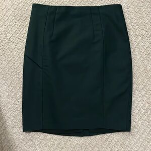 Express Dark Green Skirt Size 2